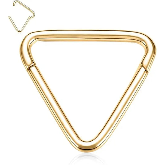 316L Triangle Open Ring 1.2*8