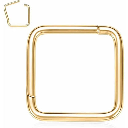 316L Square Open Ring 1.2*8