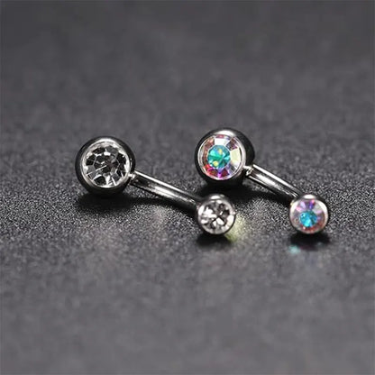 Titanium 14G 3/8" 10mm Belly Button Barbell