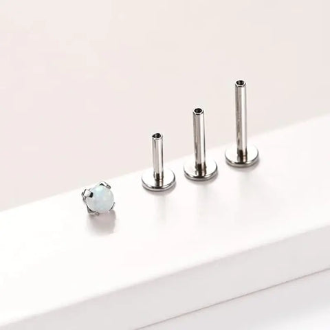 G23/3mm Opal Head+1.2*6/8/10/Base/Silver